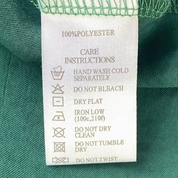 NWT MOTEL ROCKS PAIVA FOREST GREEN SATIN MINI BELTED COCKTAIL DRESS - S - Picture 9 of 9